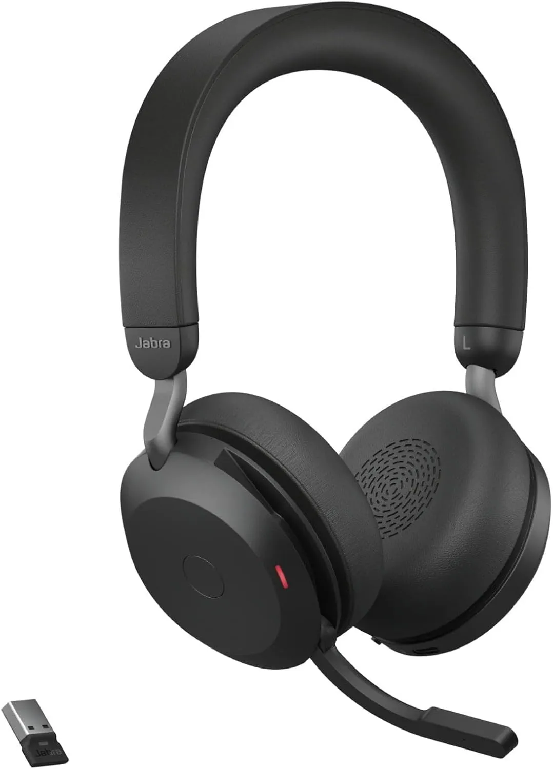 Jabra Evolve2 75 Wireless Headset with Advanced ANC and 8-Mic Technology