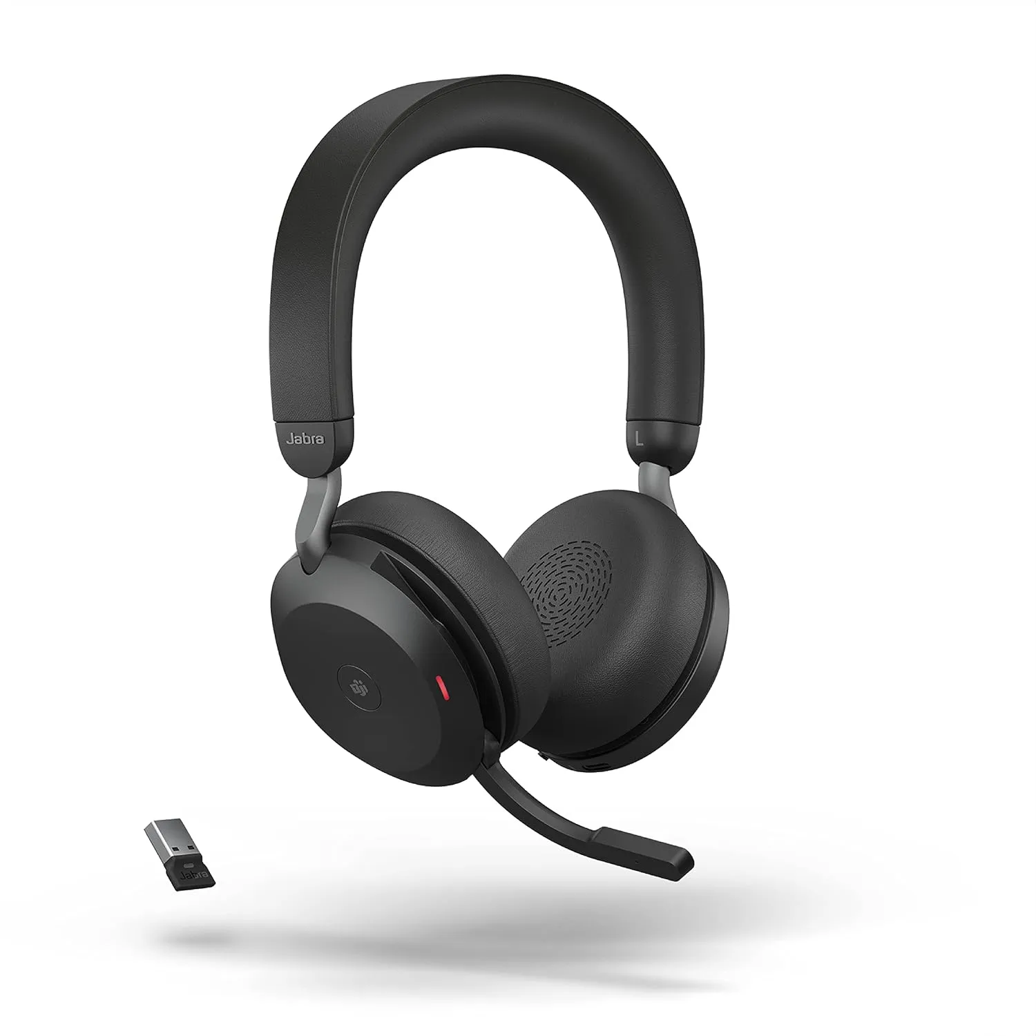 Jabra Evolve2 75 Wireless Headset with Advanced ANC and 8-Mic Technology