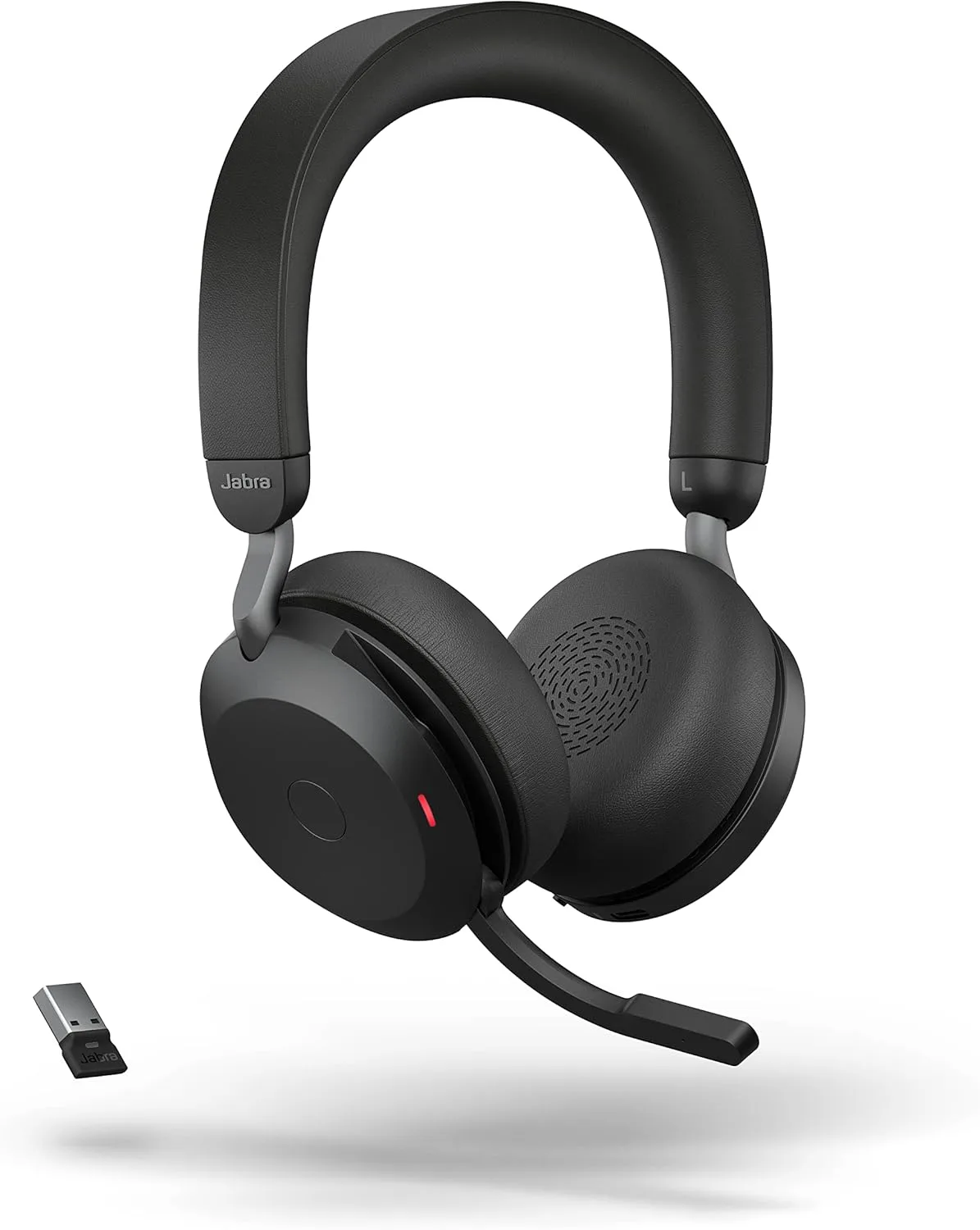 Jabra Evolve2 75 Wireless Headset with Advanced ANC and 8-Mic Technology