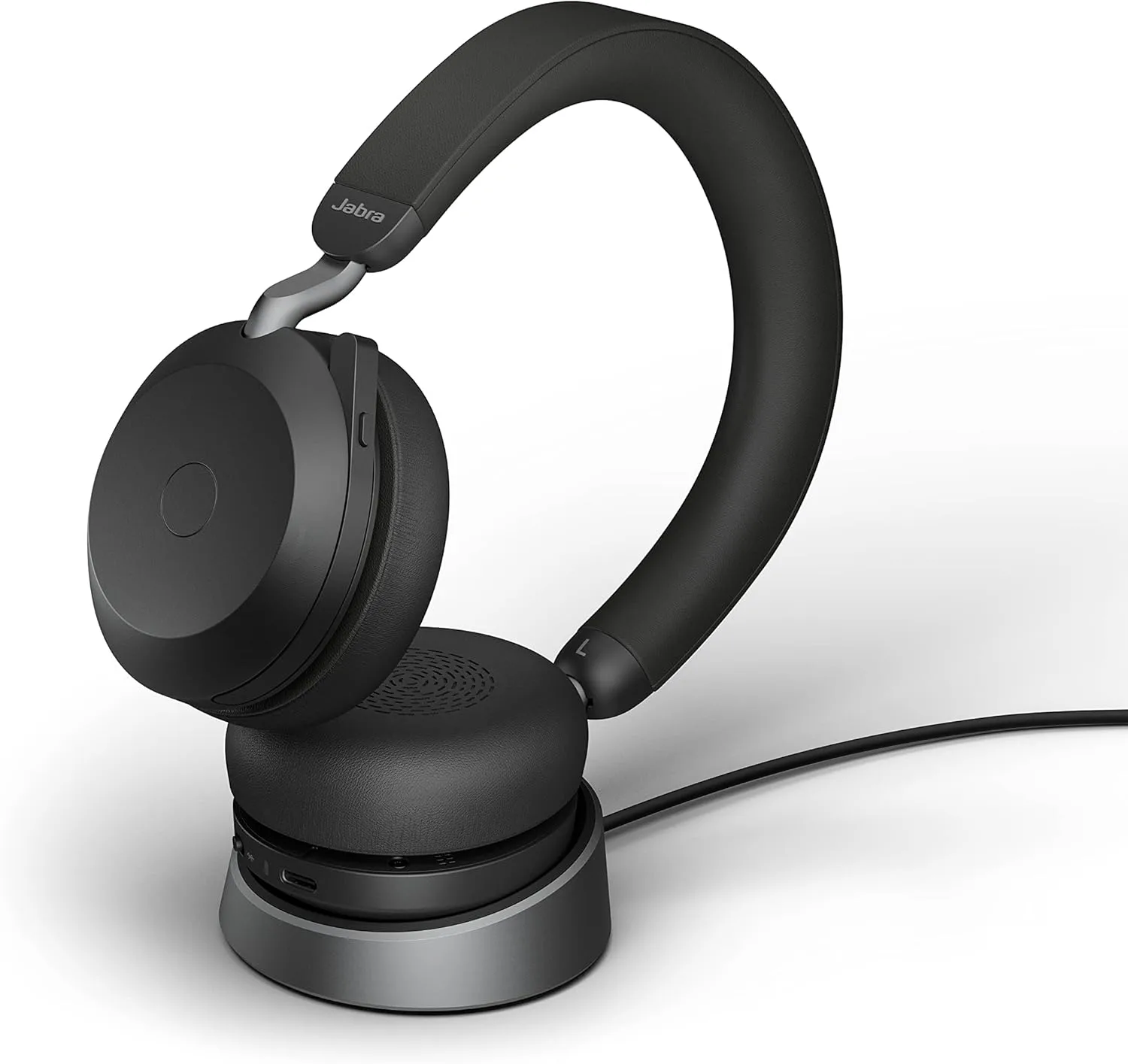 Jabra Evolve2 75 Wireless Headset with Advanced ANC and 8-Mic Technology