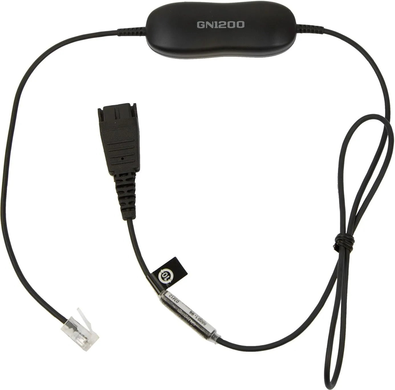 Jabra GN1216 Avaya Cord Coiled 88001-04