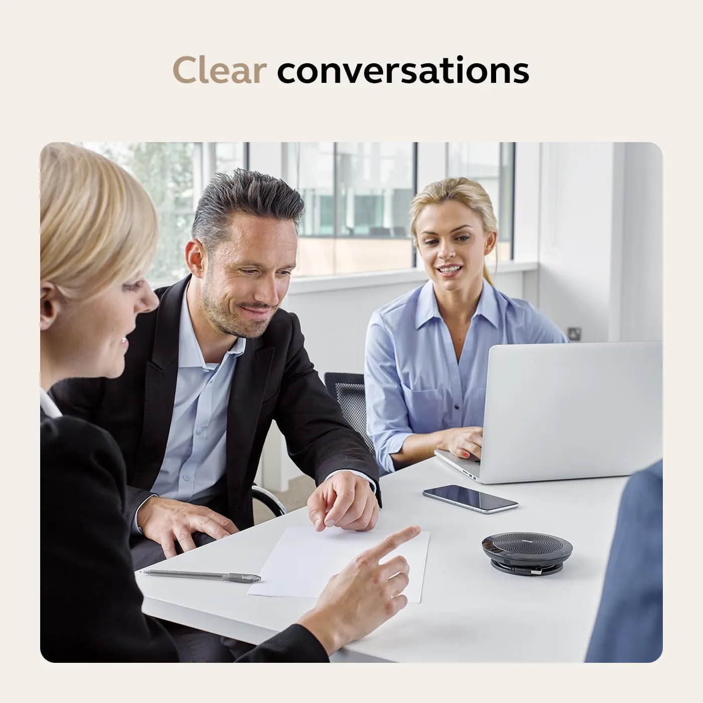 Jabra Speak Portable Bluetooth/USB Speakerphone