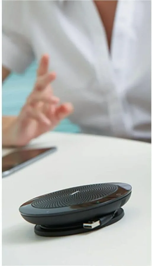 Jabra 7510-409 Speak 510+ UC USB VoIP Desktop Hands-Free Wireless Wired Bluetooth