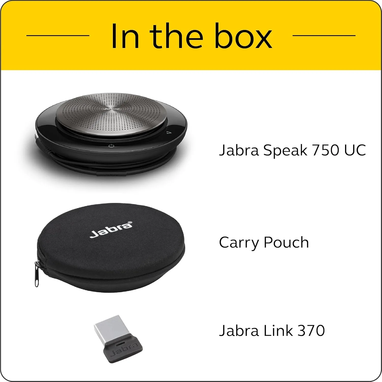 Jabra Speak Portable Bluetooth/USB Speakerphone