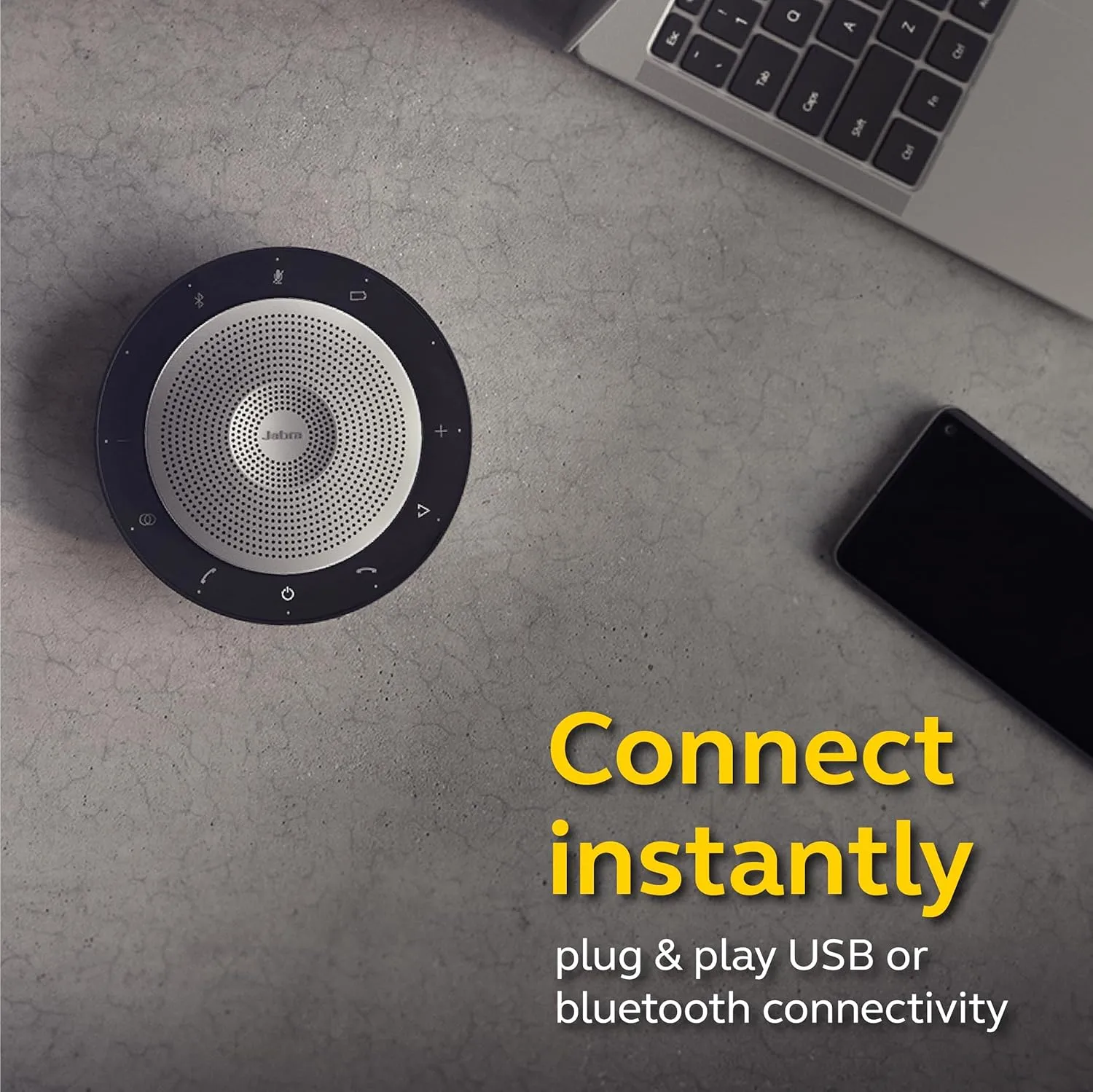 Jabra Speak Portable Bluetooth/USB Speakerphone