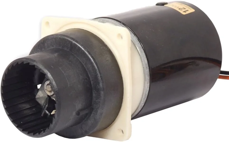 Jabsco 37072-0092 Marine Designer Series and Quiet Flush Marine Toilet Pump Assembly Kit (12-Volt)