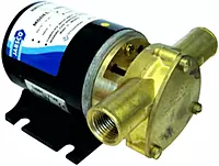 Jabsco 18660 Series Marine Water Puppy Bilge/Sump Flexible Impeller Pump 6.3 GPM, 12-Volt, 15-Amp Non-CE
