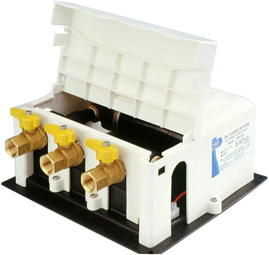 Jabsco Oil Changer System Permanent Mount Pump 12 Volt Dc