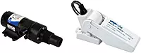 Jabsco 18590-2092 Macerator Pump, Self Priming, Run Dry Protection, Waste Evacuation, 12 Volts DC
