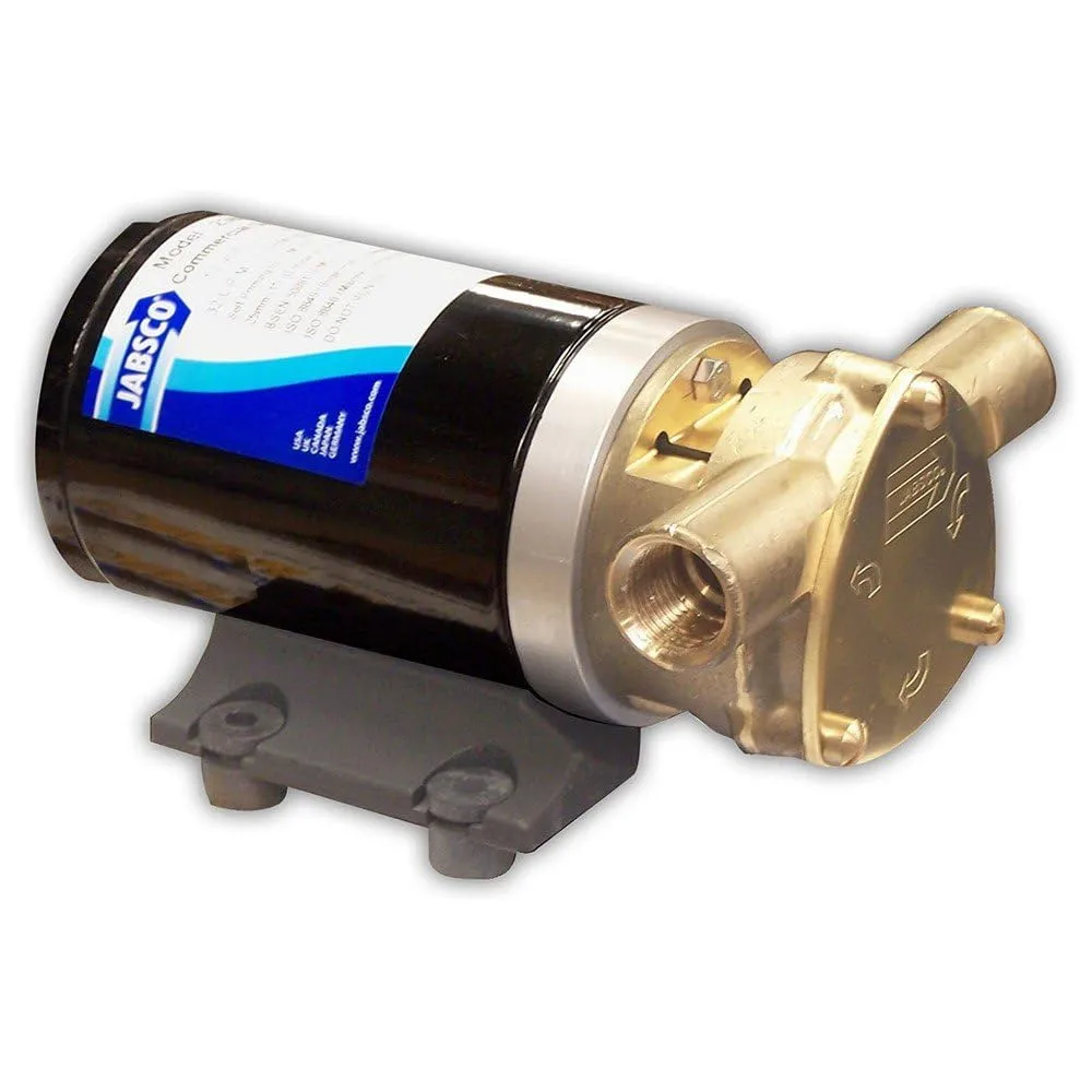 Jabsco 18670 Series Water Puppy Marine Flexible-Impeller Bilge/Sump Pump