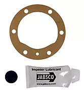 Jabsco 18777-0001-P, Neoprene, Drive Type 7, 10 Blade, 2-1/4 Diameter, 2 Width, 5/8 Shaft, Brass Insert