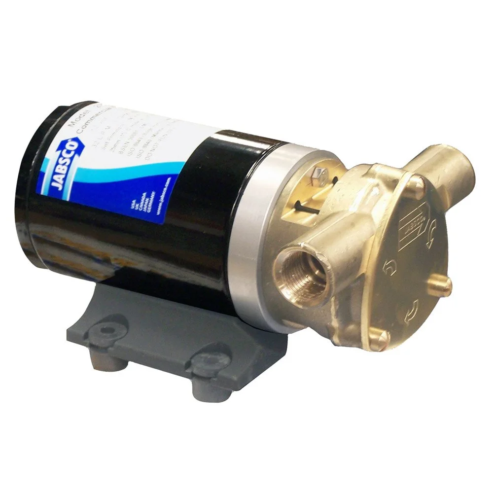 Jabsco 18670 Series Water Puppy Marine Flexible-Impeller Bilge/Sump Pump