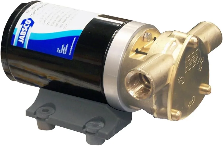 Jabsco 18670 Series Water Puppy Marine Flexible-Impeller Bilge/Sump Pump