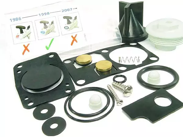 Jabsco 29045 Twist N Lock Marine Manual Toilet Service Kits
