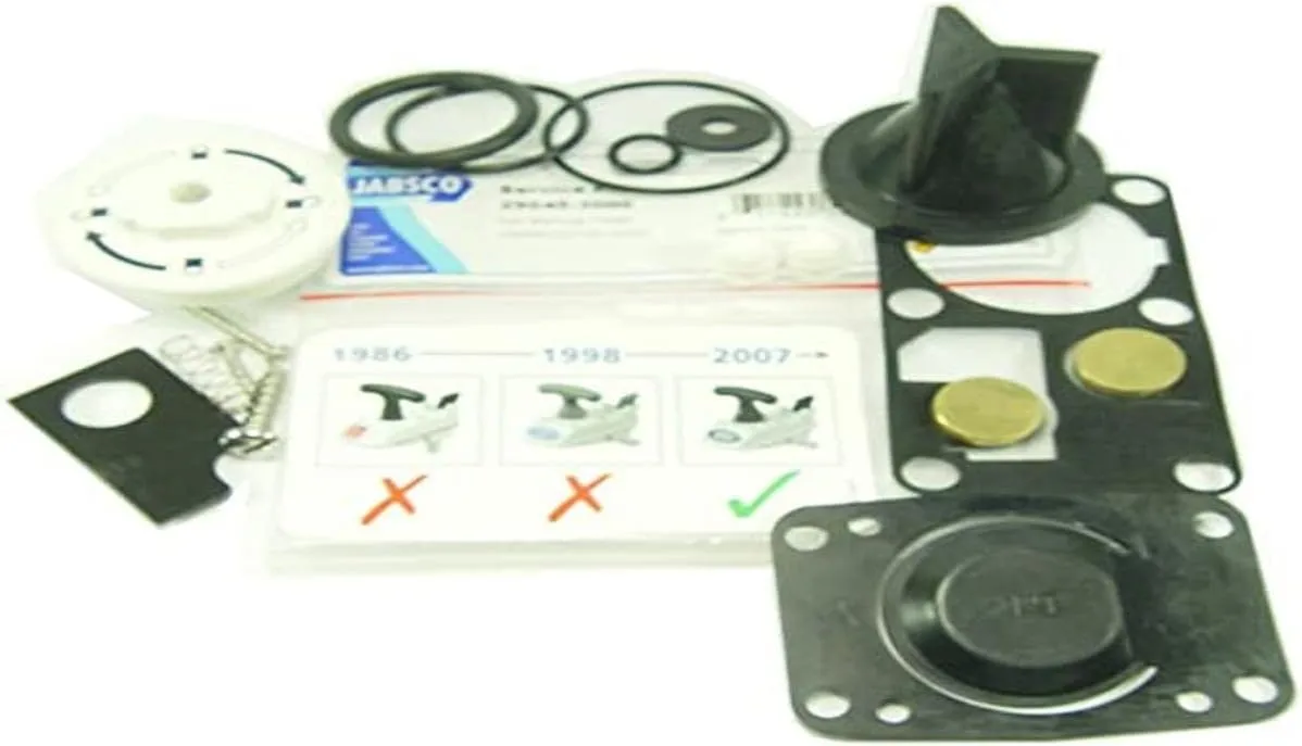 Jabsco 29045 Twist N Lock Marine Manual Toilet Service Kits