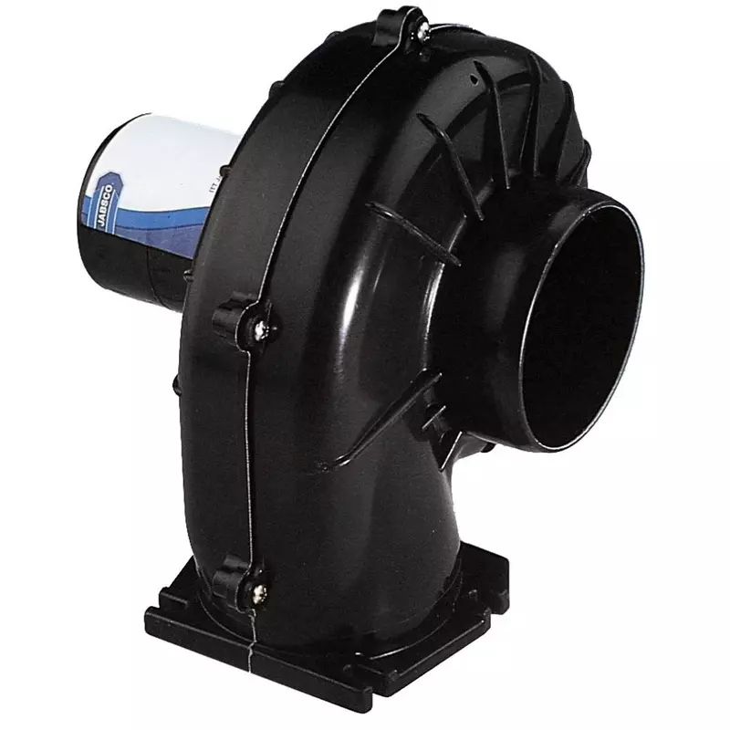 Jabsco 34739 Series Flange Mount Blower, 3 inch, 150 CFM 24 Volt