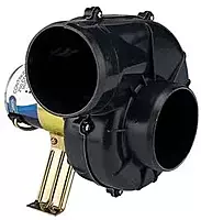 Jabsco 35770 Series Flexmount Blower, Continuous Duty, 4 inch, DC 250 CFM 24 Volts Dc