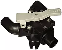 Jabsco 45490-1000 Marine Waste Tank Y-Valve,Black