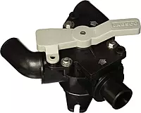 Jabsco 45490-1000 Marine Waste Tank Y-Valve,Black