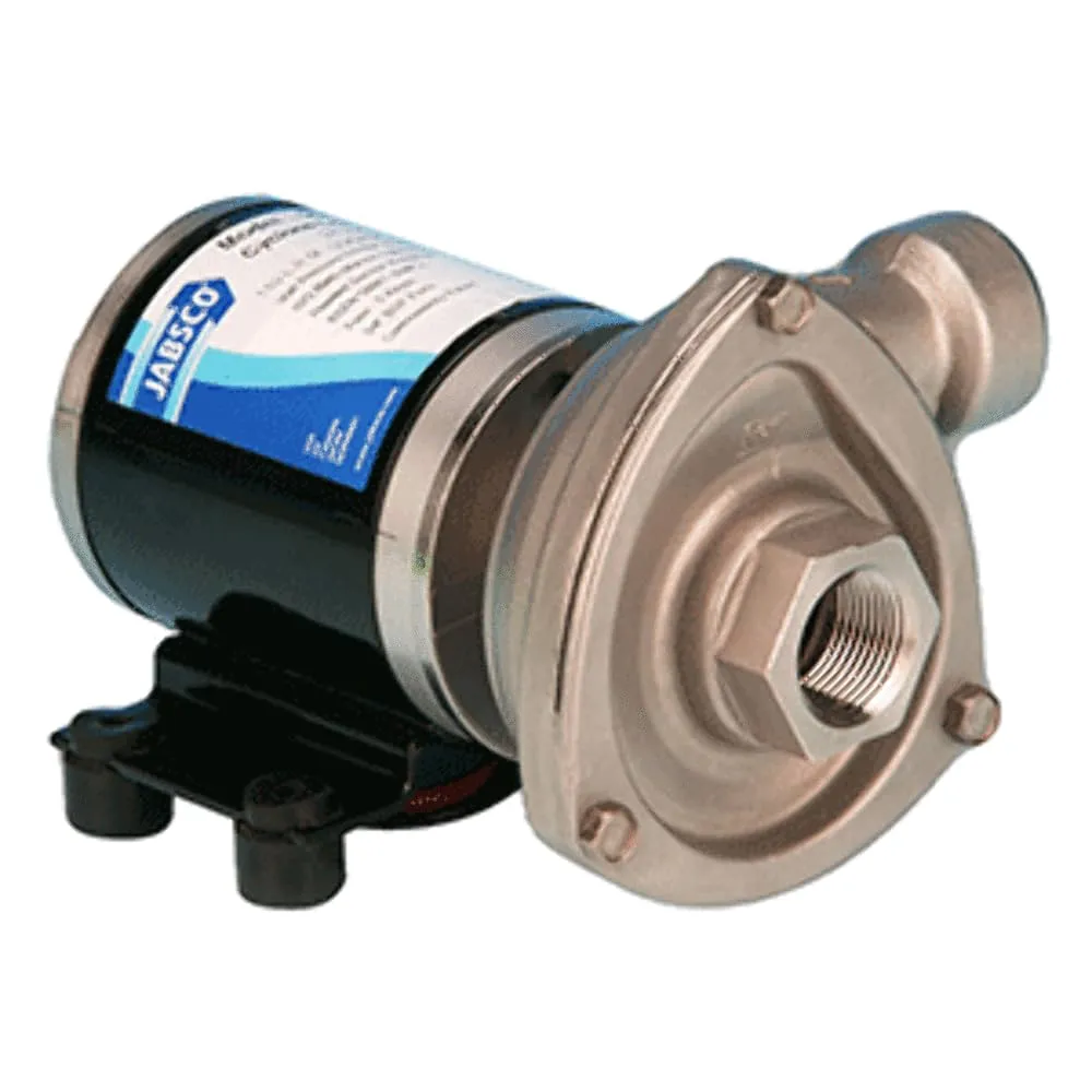 Jabsco 50840 Series Marine High Flow Low Pressure Cyclone Centrifugal Pump 29.7 GPM
