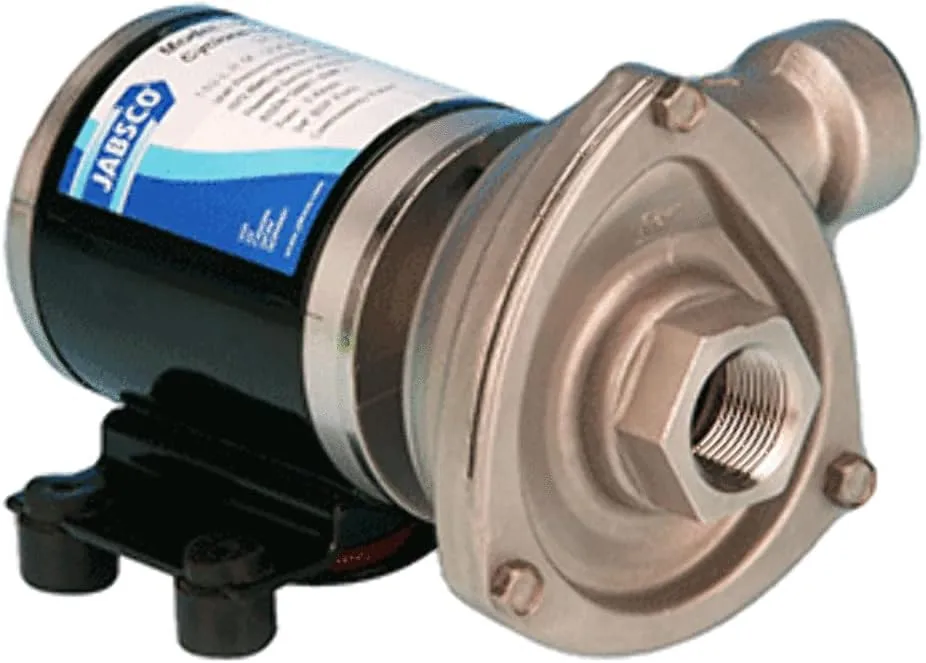 Jabsco 50840 Series Marine High Flow Low Pressure Cyclone Centrifugal Pump 29.7 GPM