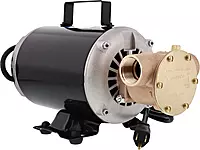 Jabsco 6050-0003 Marine Series Utility General Purpose Pump, 110-Volt, Nitrile Impeller, Open Drip Proof Moto Non-CE