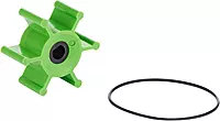 Jabsco 6303-0007-P, Urethane, Drive Type 4, 6 Blade, 2 Diameter, 7/8 Width, 5/16 Shaft, Plastic Insert Impellers