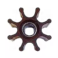 Jabsco Impeller Kit - 8 Blade - Nitrile - 2-9/16" Diameter - Ding Drive