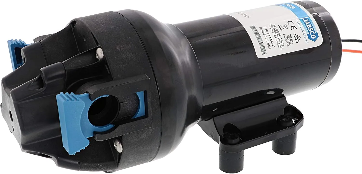Jabsco Hotshot HD6 Heavy Duty Washdown Pump w/25' HoseCoil - 12V - 6 GPM - 70 PSI