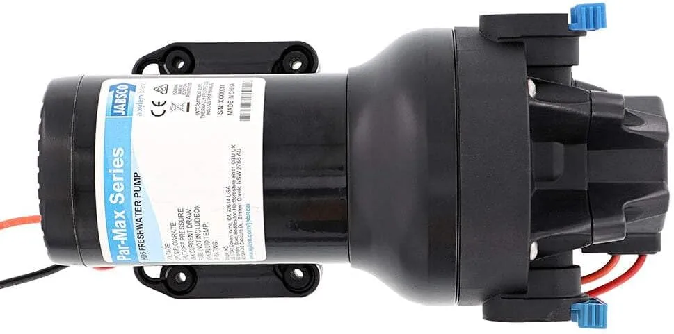Jabsco Par-Max HD5 Heavy Duty Water Pressure Pump - 12V - 5 GPM - 60 PSI
