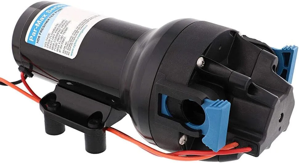 Jabsco Par-Max HD6 Heavy Duty Water Pressure Pump - 12V - 6 GPM - 60 PSI