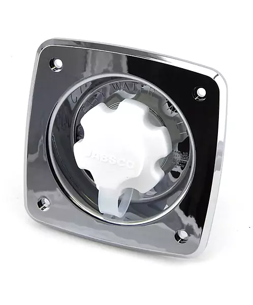 Jabsco Water Pressure Regulator - Flush Mount - Chrome - 45 psi
