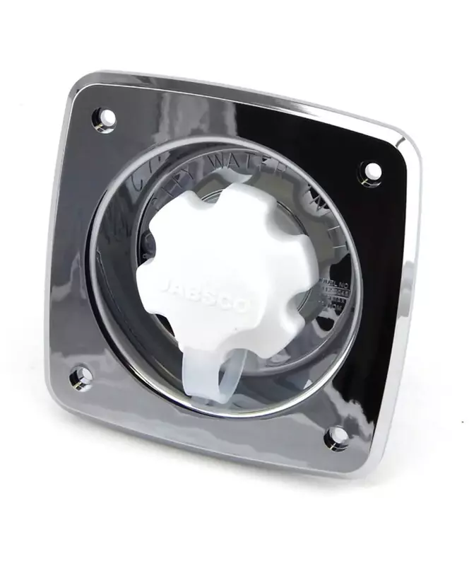 Jabsco Water Pressure Regulator - Flush Mount - Chrome - 45 psi