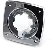 Jabsco Water Pressure Regulator - Flush Mount - Chrome - 45 psi