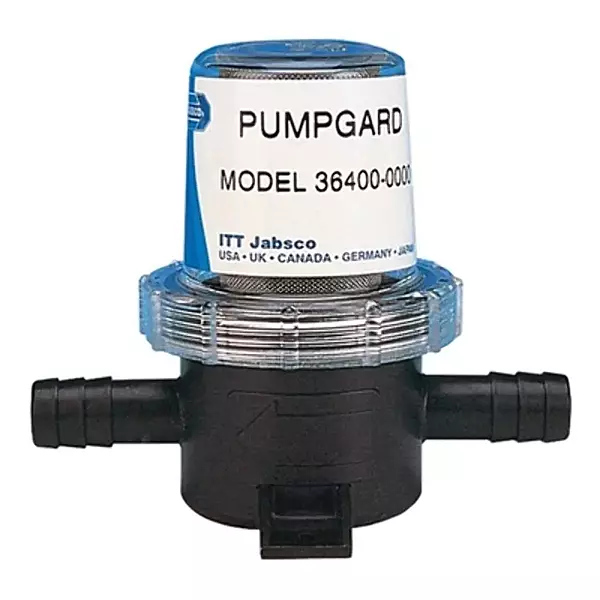 Jabsco Pumpgard In-Line Strainer 3/4 Hose - 40 Mesh