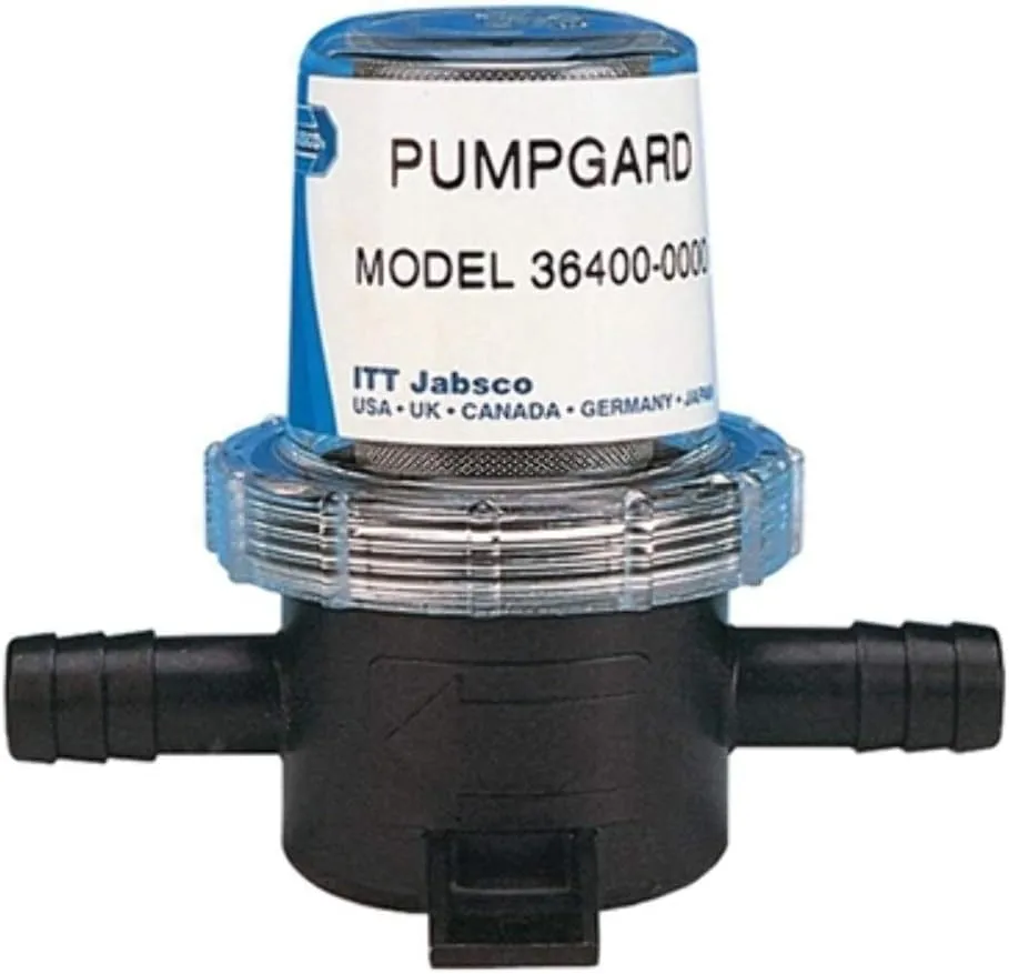 Jabsco Pumpgard In-Line Strainer 3/4 Hose - 40 Mesh