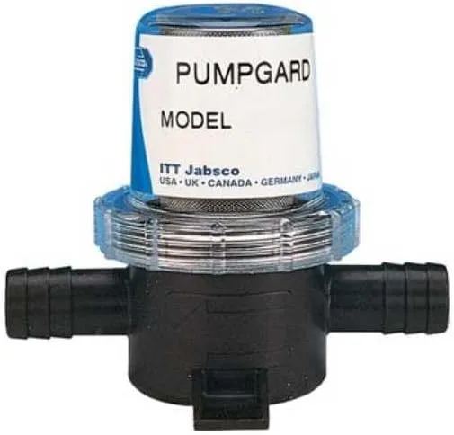 Jabsco Pumpgard In-Line Strainer 3/4 Hose - 40 Mesh