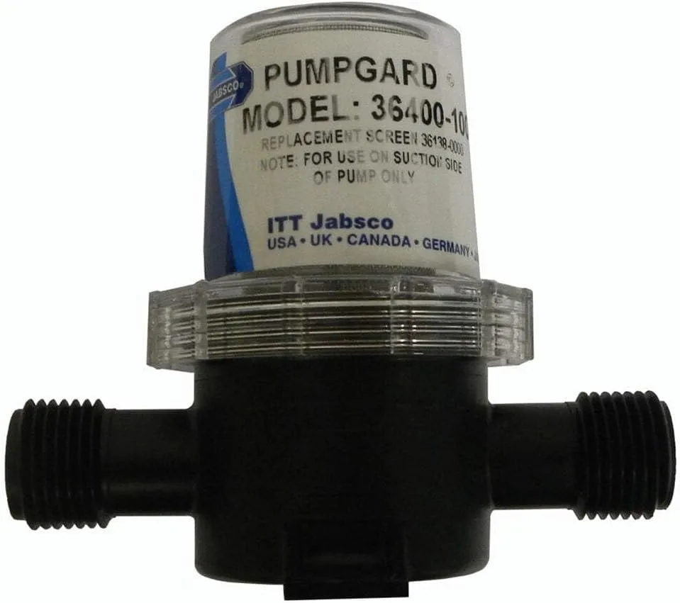 Jabsco Pumpguard In-Line Strainer - 1/2" NPT Port