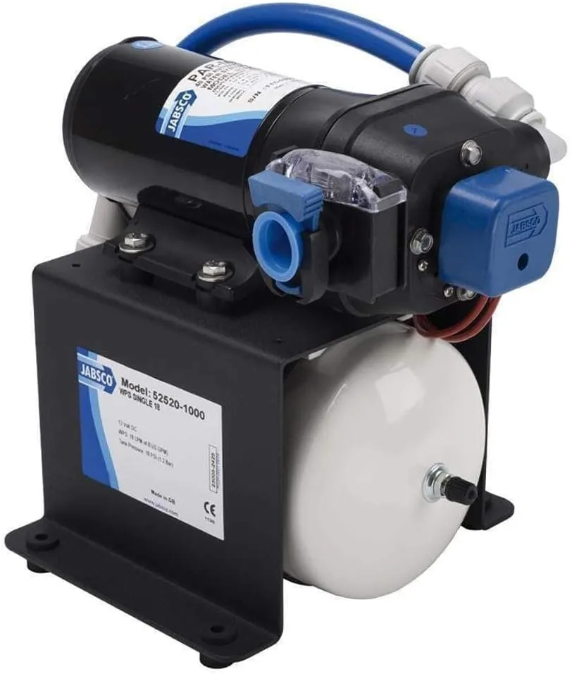 Jabsco Single Stack Water System - 4.8 GPM - 40PSI - 12V