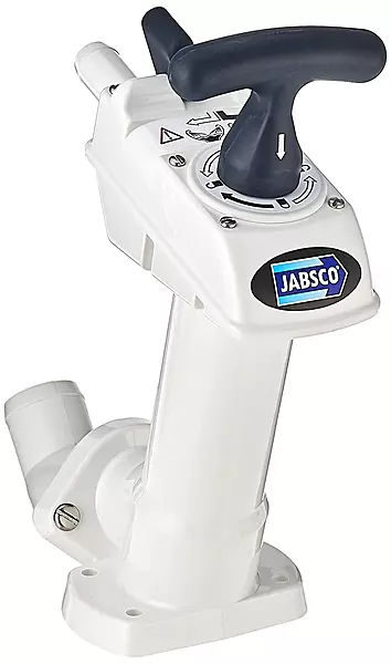 JABSCO Twist 'n' Lock Manual Pump Assembly for 29090 & 29120 Series - White