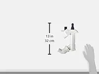 JABSCO Twist 'n' Lock Manual Pump Assembly for 29090 & 29120 Series - White