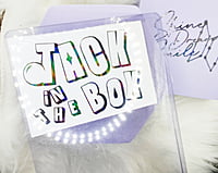 Jack in the Box Square Decal