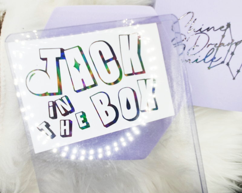 Jack in the Box Square Decal