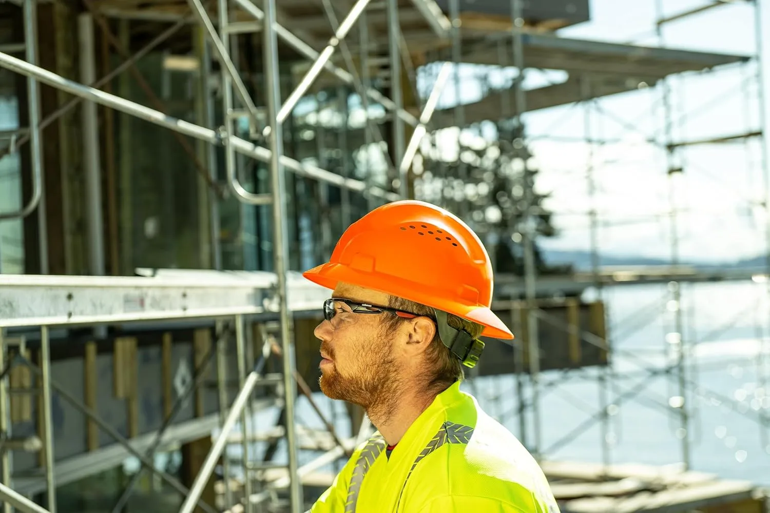 Jackson Safety Advantage Series Full Brim Hard Hat - Construction Helmet