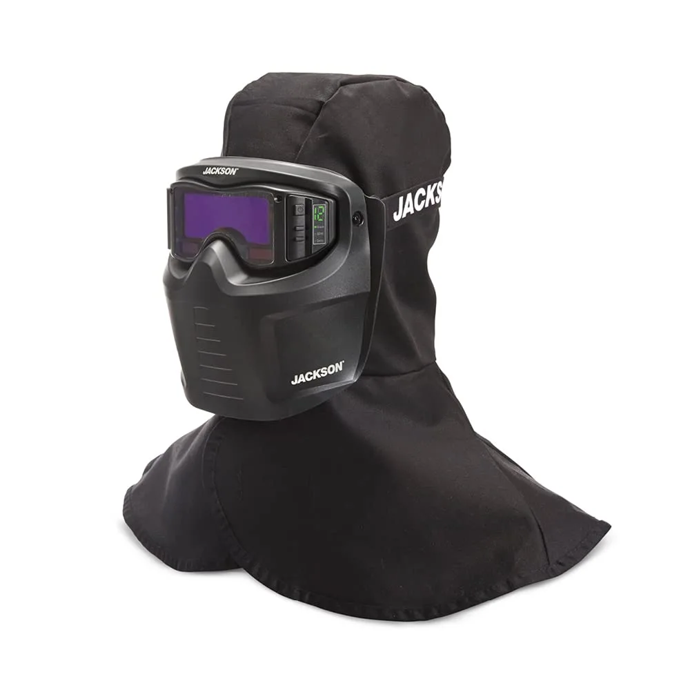 Jackson Safety Rebel Welding Mask with Digital ADF - Lightweight Auto Darkening Hood