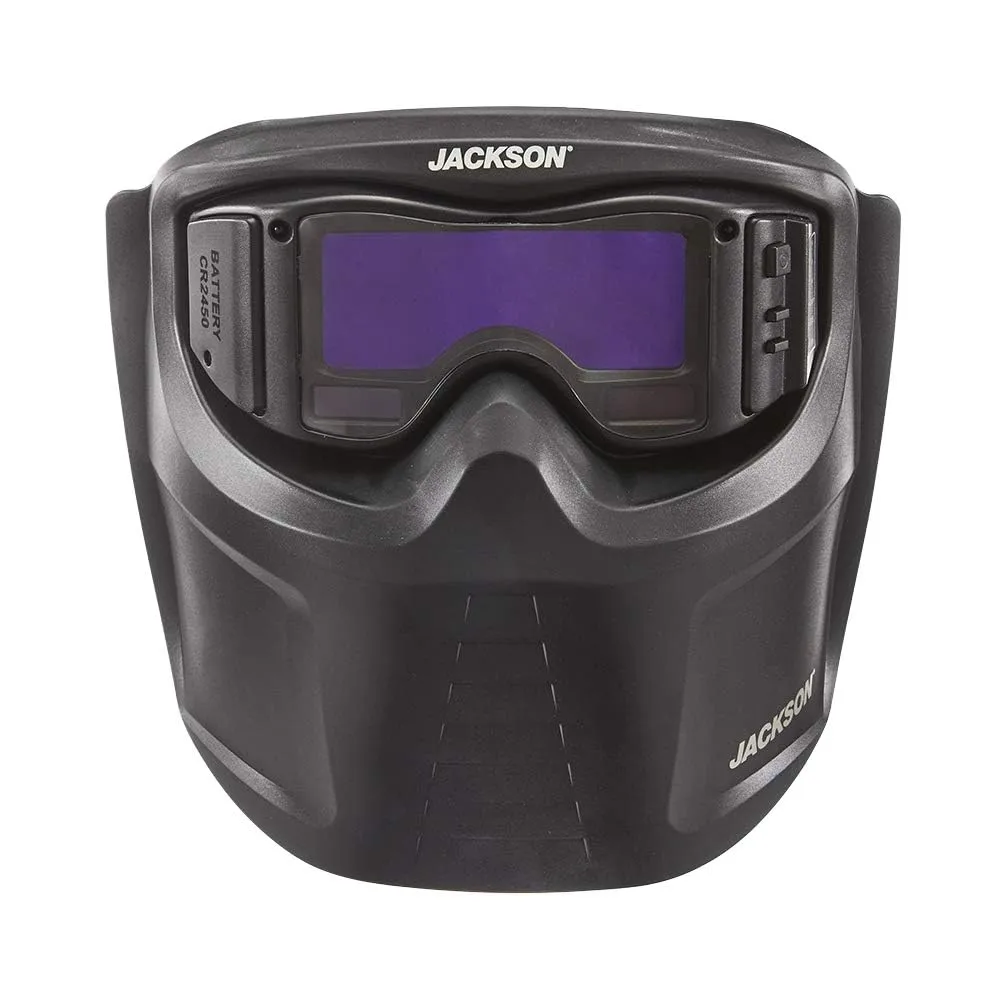 Jackson Safety Rebel Welding Mask with Digital ADF - Lightweight Auto Darkening Hood