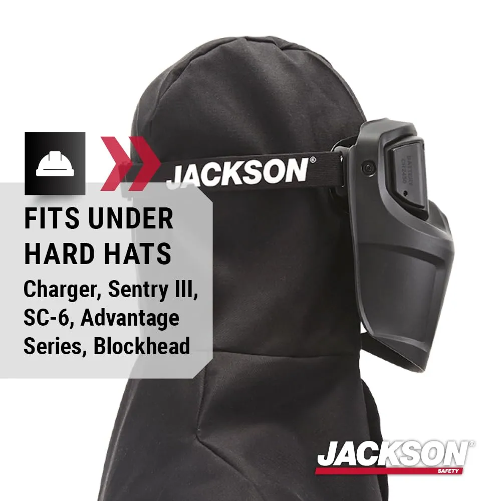 Jackson Safety Rebel Welding Mask with Digital ADF - Lightweight Auto Darkening Hood