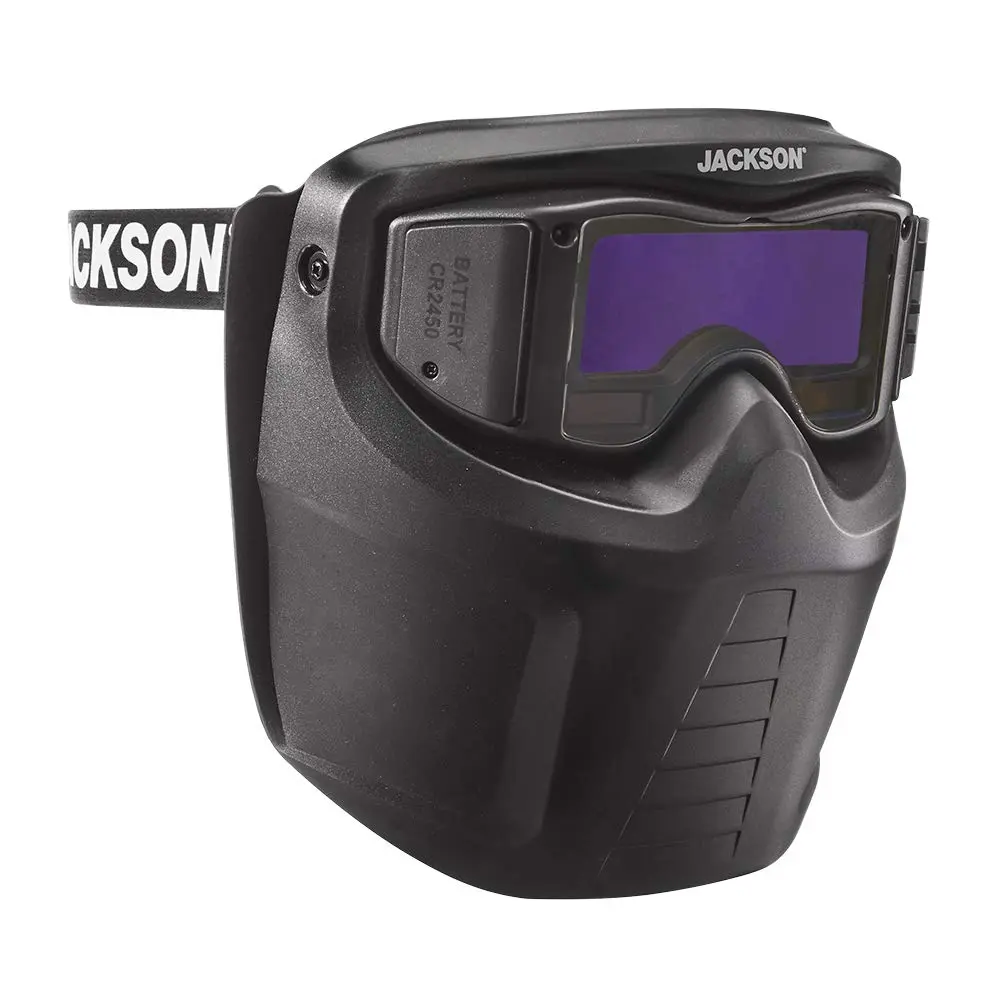 Jackson Safety Rebel Welding Mask with Digital ADF - Lightweight Auto Darkening Hood