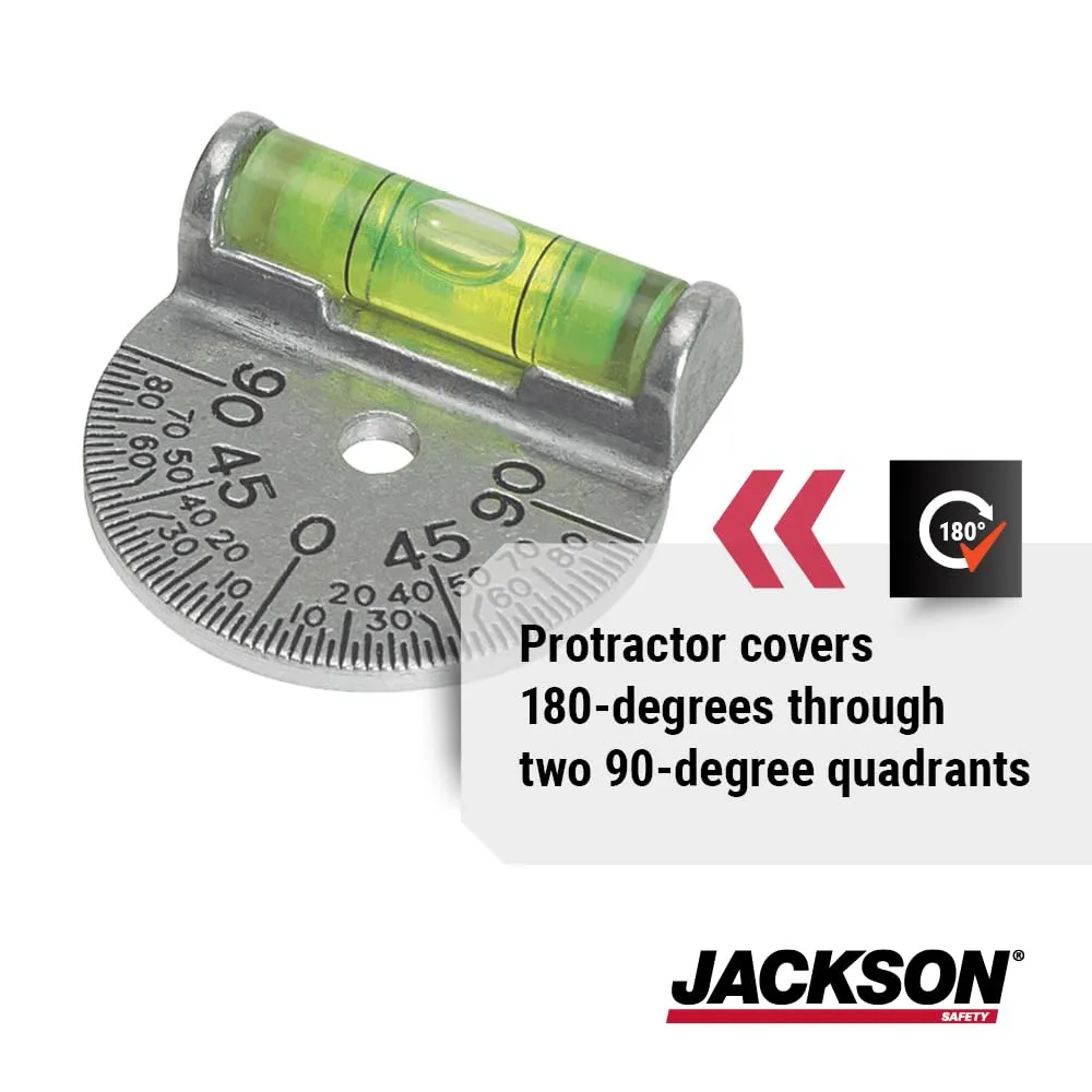 Jackson Safety Replacement Dial Set Welding Level DSL - 180 Degree Adjustable Protractor - for Curv-O-Mark Tools