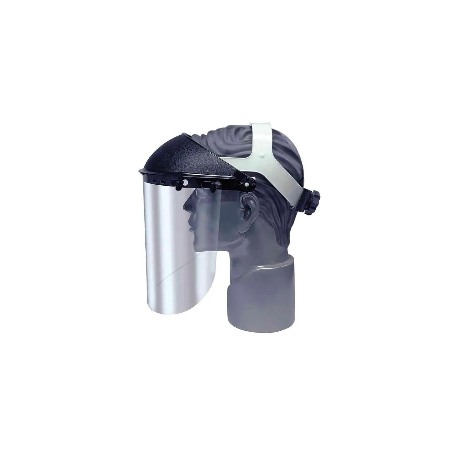 Jackson Safety 170-SB, Lightweight Scratch-Resistant Safety Headgear, Ratchet Suspension, Clear Anti-Fog Acetate Window